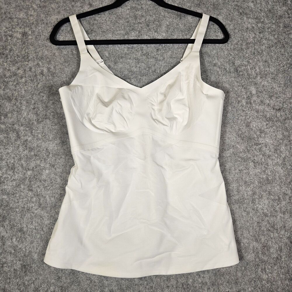 Honeylove Liftwear Womens White Tank Top Shapewear Slimming LWCM0102 Size XL